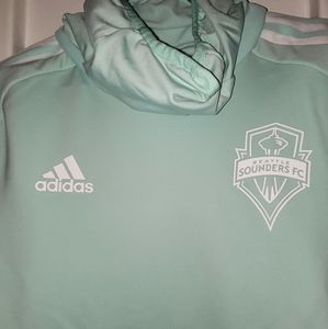 Mint green Adidas training top